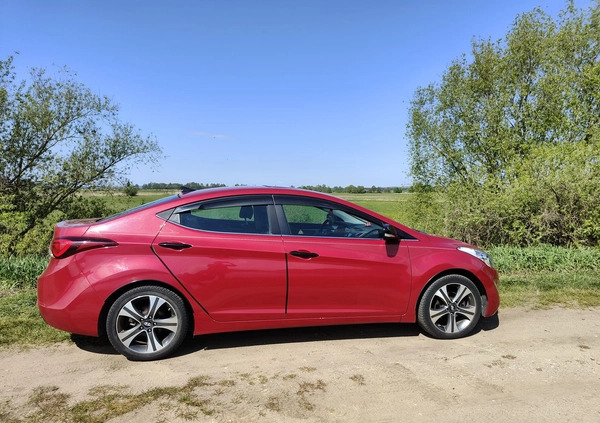 Hyundai Elantra cena 33000 przebieg: 220000, rok produkcji 2014 z Góra małe 154